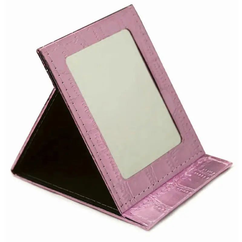 Nascita Foldable Makeup Mirror in Pink for Travel by Beauty Care Bag