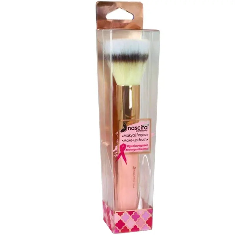 Nascita Pink Makeup Brush No: 160 for Flawless Blending by Beauty Care Bag