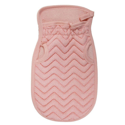 Nascita Pink Cotton Bath Mitt for Gentle ExfoliationBody CareTorqelo.com