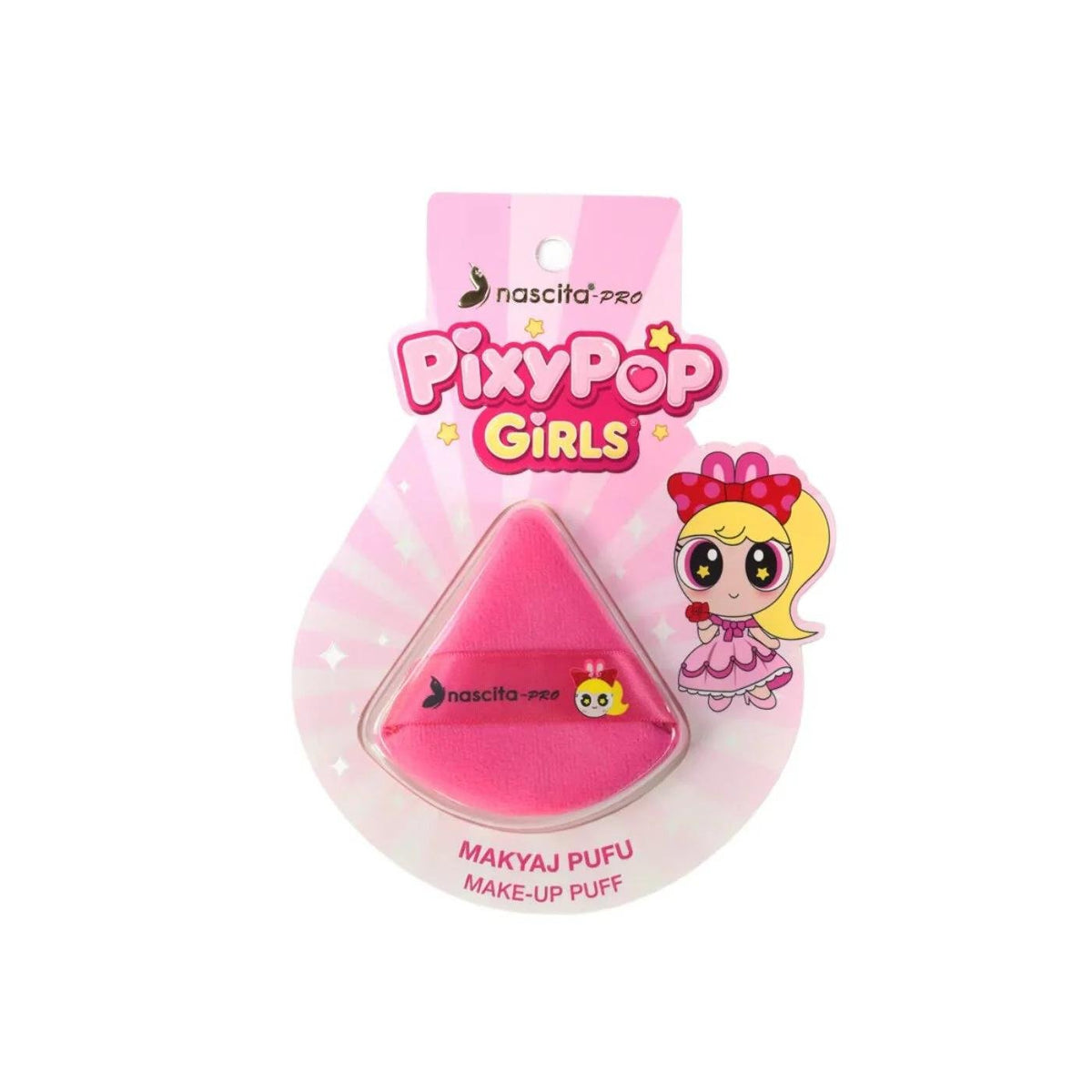 Nascita Pixypop Girls Lulu Velvet Makeup Powder Puff 1 PcMakeupTorqelo.com