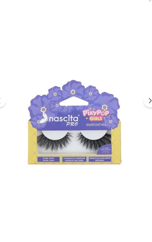 Nascita Pixypop Girls Mimi False Eyelashes for Natural Volume by Beauty Care Bag