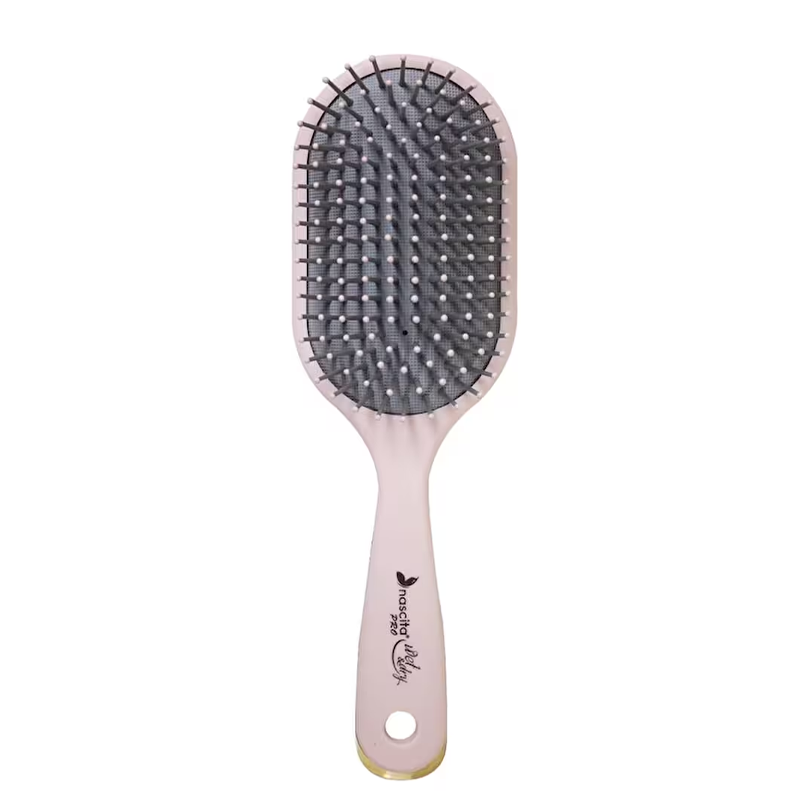 Nascita Pro Detangling Hair Brush for Smooth Styling by Beauty Care Bag