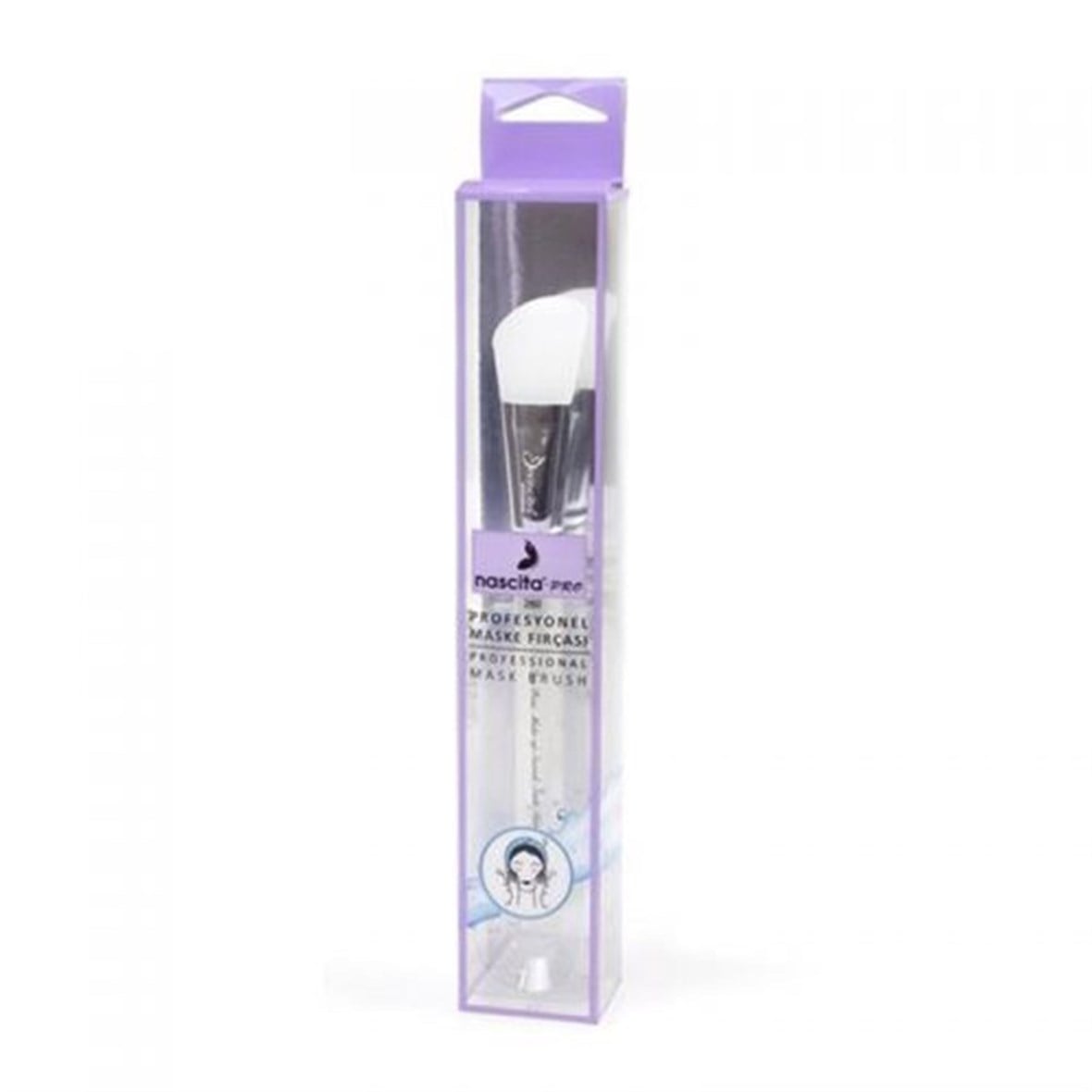 Nascita Profesyonel Silicone Face Mask Brush for Even Application - Vegan & Cruelty-Free Skincare Tool by Beauty Care Bag