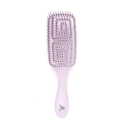 Nascita Pro Vegan Detangling Hair Brush - Lila Color, Ergonomic Design for Gentle Hair Care by Beauty Care Bag