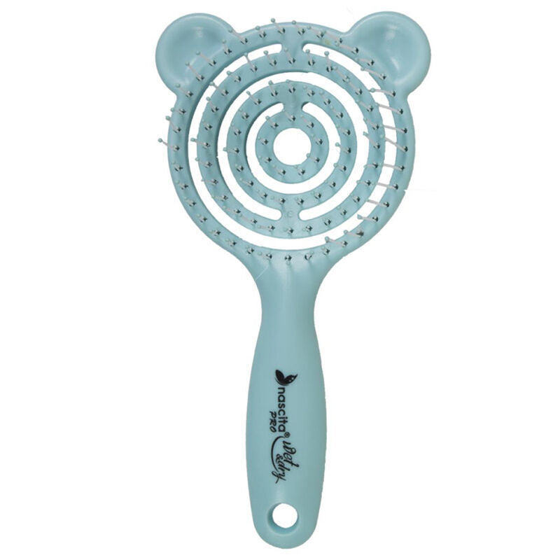 Nascita 3D Kids Detangling Hair Brush Turquoise by Beauty Care Bag