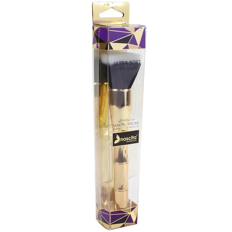 Nascita Ultra Soft Bamboo Makeup Brush for Flawless Blending by Beauty Care Bag