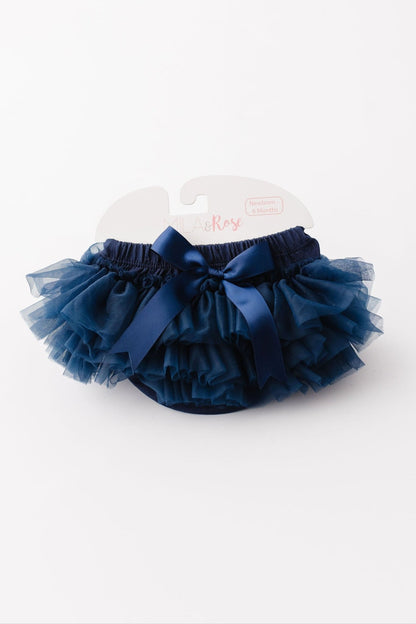 Navy Blue Ruffle Tutu BloomerTutu BloomerTorqelo.com