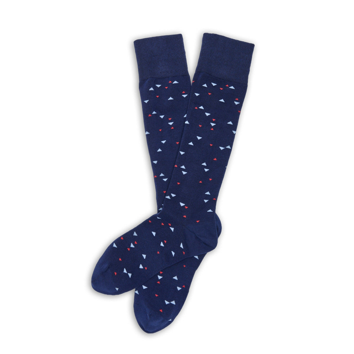 Navy Chicklet Dress SocksTeam ColorwaysTorqelo.com