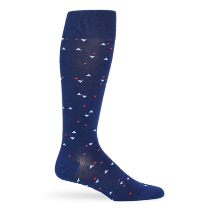 Navy Chicklet Dress SocksTeam ColorwaysTorqelo.com