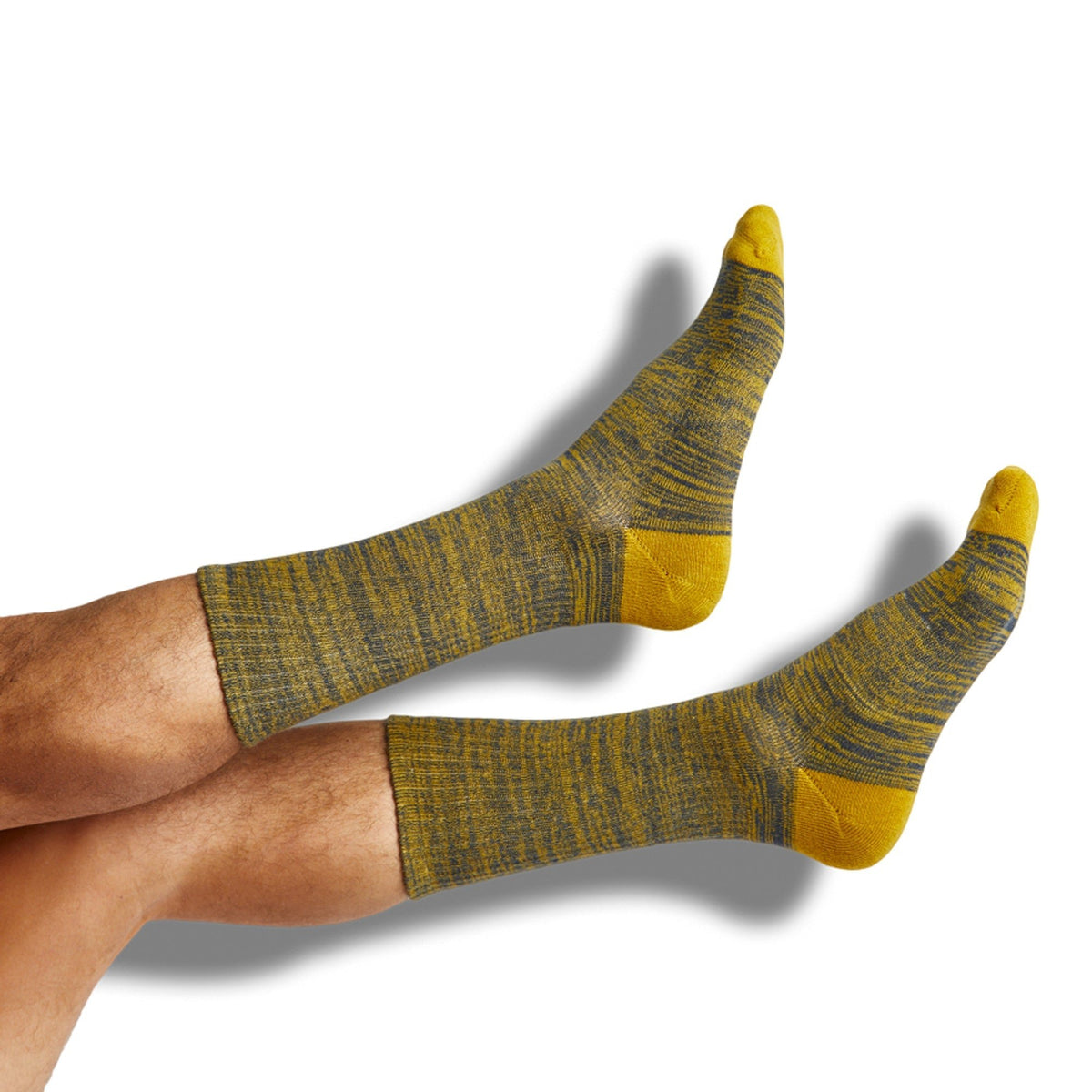 Navy / Gold Marl Casual SocksTeam ColorwaysTorqelo.com