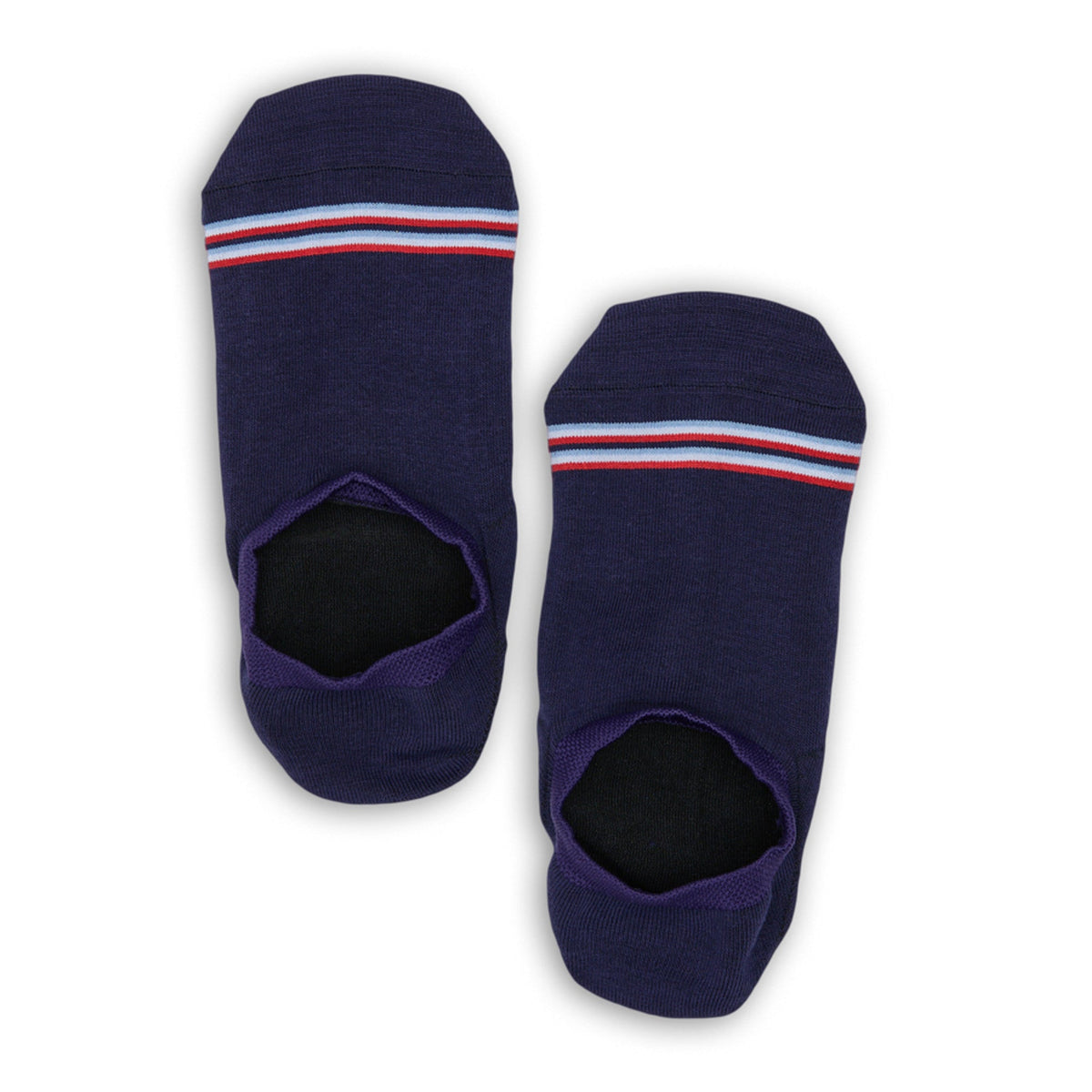 Navy Stripe No ShowNo Show SocksTorqelo.com