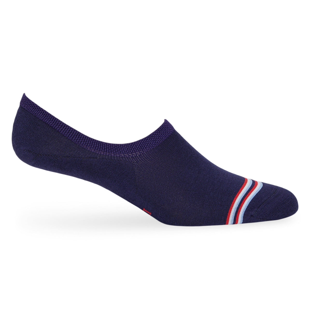 Navy Stripe No ShowNo Show SocksTorqelo.com