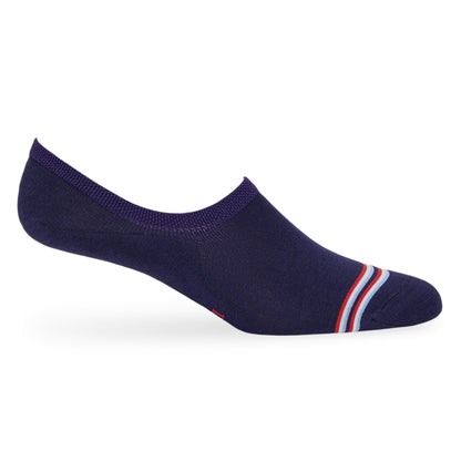 Navy Stripe No ShowNo Show SocksTorqelo.com