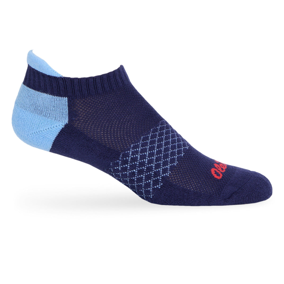 Navy/Powder ' Ole Miss ' Ankle SocksAnkle SocksTorqelo.com