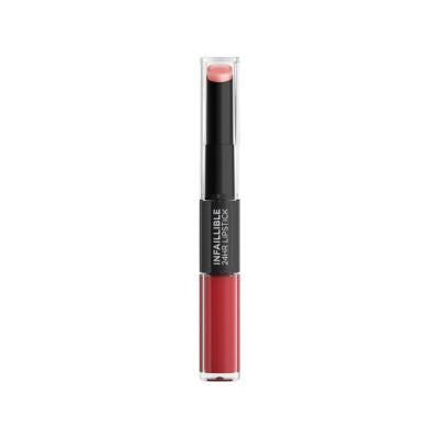 Loreal Paris Infaillible 2-in-1 Liquid Lipstick & Lip Balm - Long-Lasting 24 Hour Lip Color with Moisturizing Benefits by Beauty Care Bag