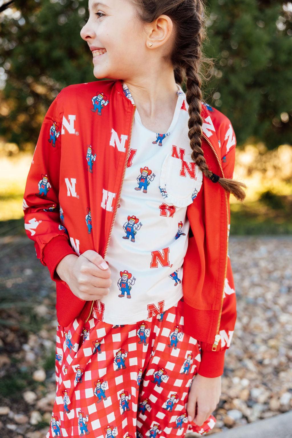Nebraska Red Herbie Husker Satin JacketSatin JacketTorqelo.com