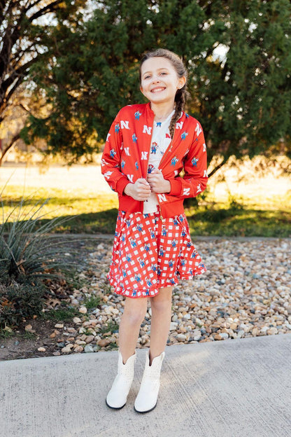 Nebraska Red Herbie Husker Satin JacketSatin JacketTorqelo.com