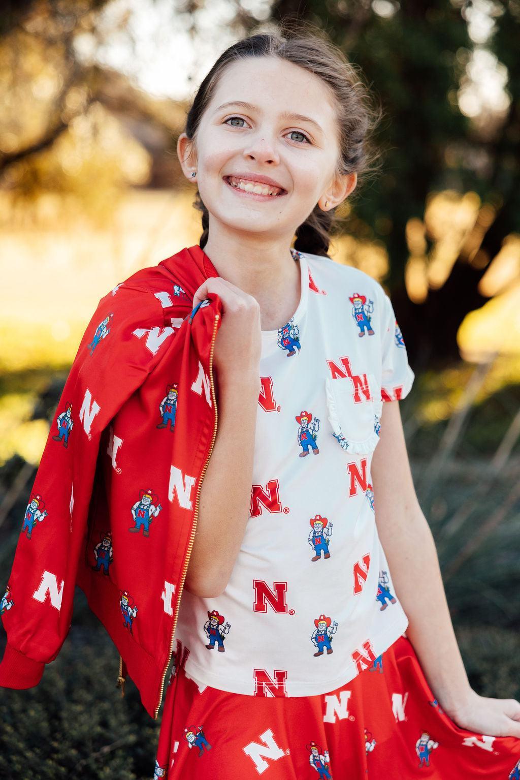 Nebraska Red Herbie Husker Satin JacketSatin JacketTorqelo.com