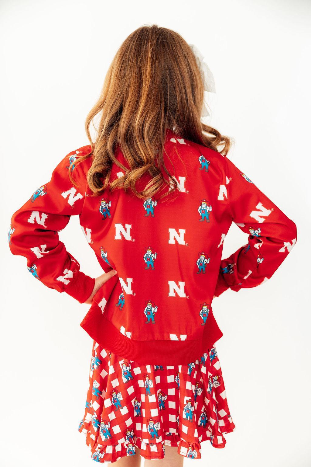 Nebraska Red Herbie Husker Satin JacketSatin JacketTorqelo.com