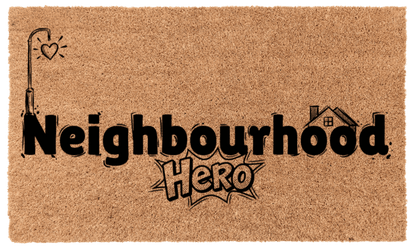 Neighbourhood Hero Coir MatTorqelo.com