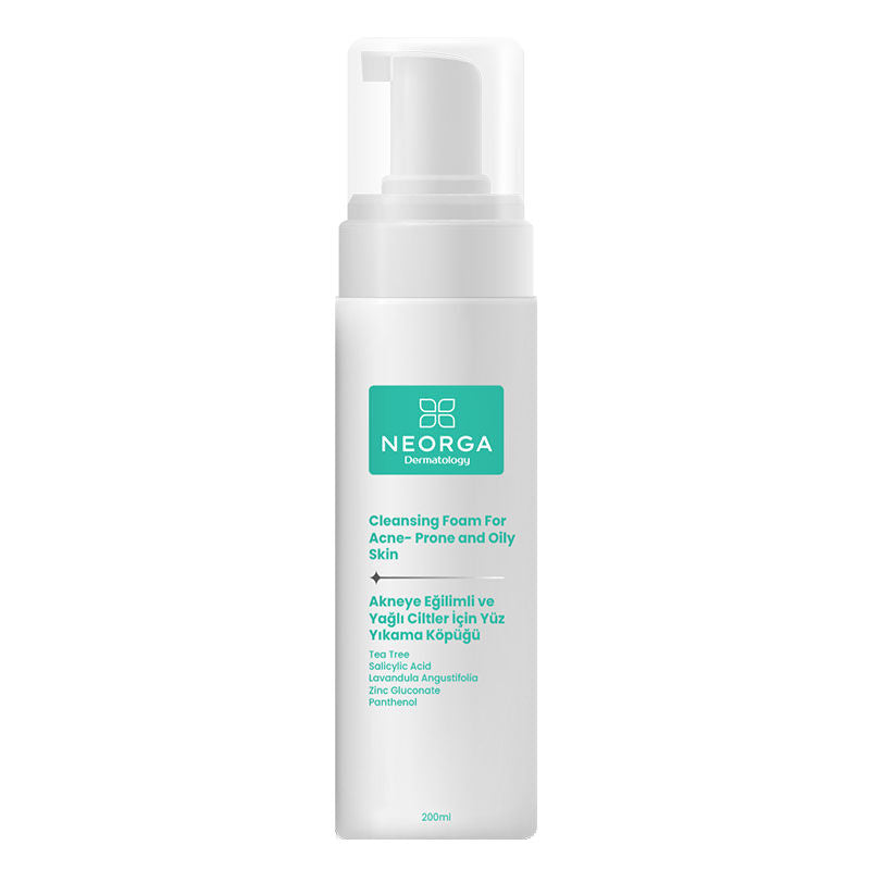 Neorga Cleansing Foam for Oily & Blemish-Prone Skin 200 ml by Beauty Care Bag