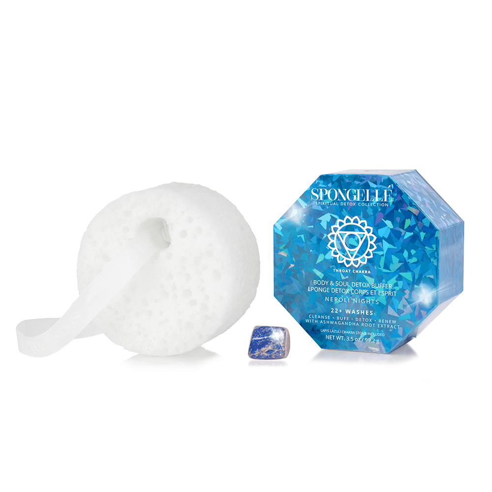 Neroli Nights | Spiritual Detox (Lapis Lazuli)Body Wash Infused BufferTorqelo.com
