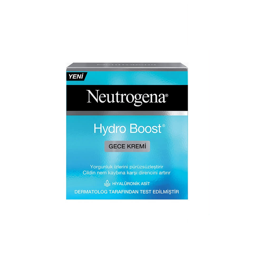 Neutrogena Hydro Boost Night Cream for Intense Moisture 50ml by Beauty Care Bag