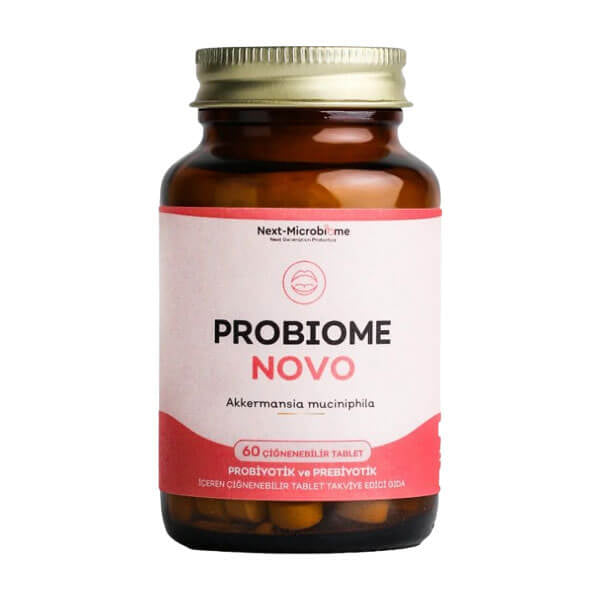 Next Microbiome Probiome Novo Probiotic & Prebiotic 60 Tablets by Beauty Care Bag
