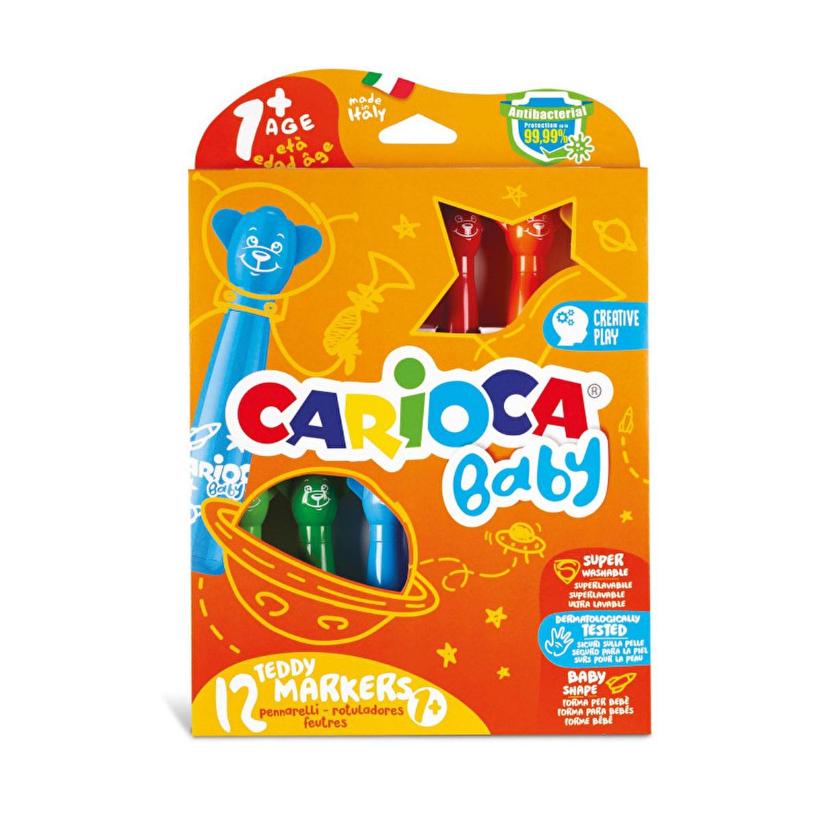 Carioca Teddy jumbo markers, 12 pack – view 3