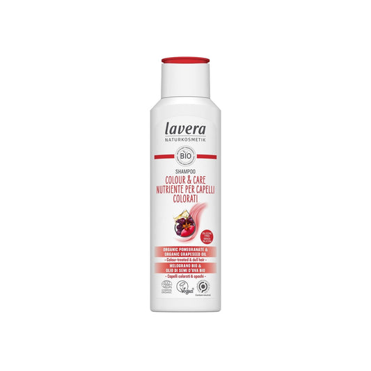 Lavera Colour and Care sulfate-free color protecting shampoo for dyed hair, 8.45 fl oz