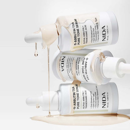 NIDA α-Arbutin TXA Pure Tone Serum 50ml by Seoulia
