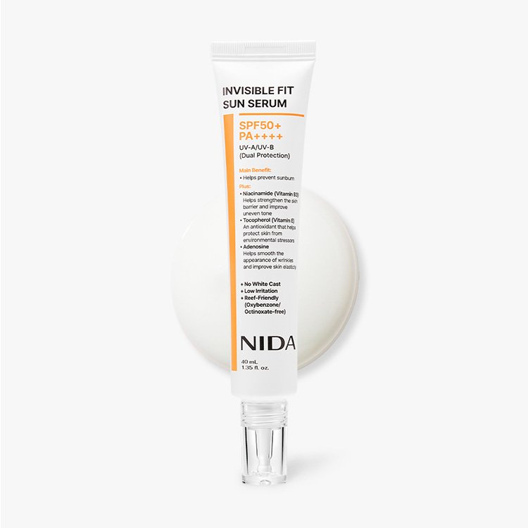 NIDA Invisible Fit Sun Serum 40ml by Seoulia