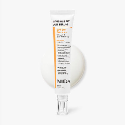 NIDA Invisible Fit Sun Serum 40ml by Seoulia