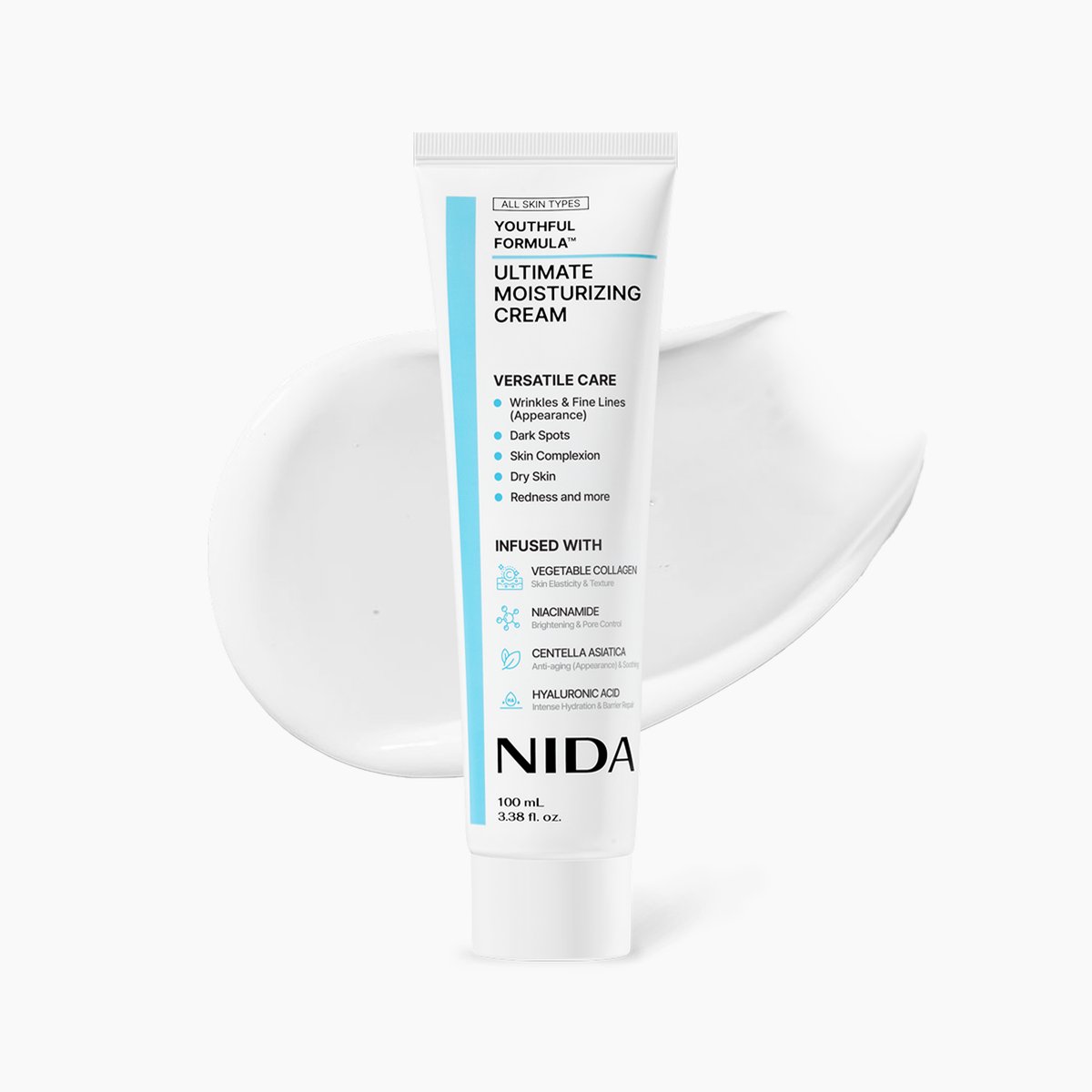 NIDA Youthful Formula Ultimate Moisturizing Cream 100ml by Seoulia