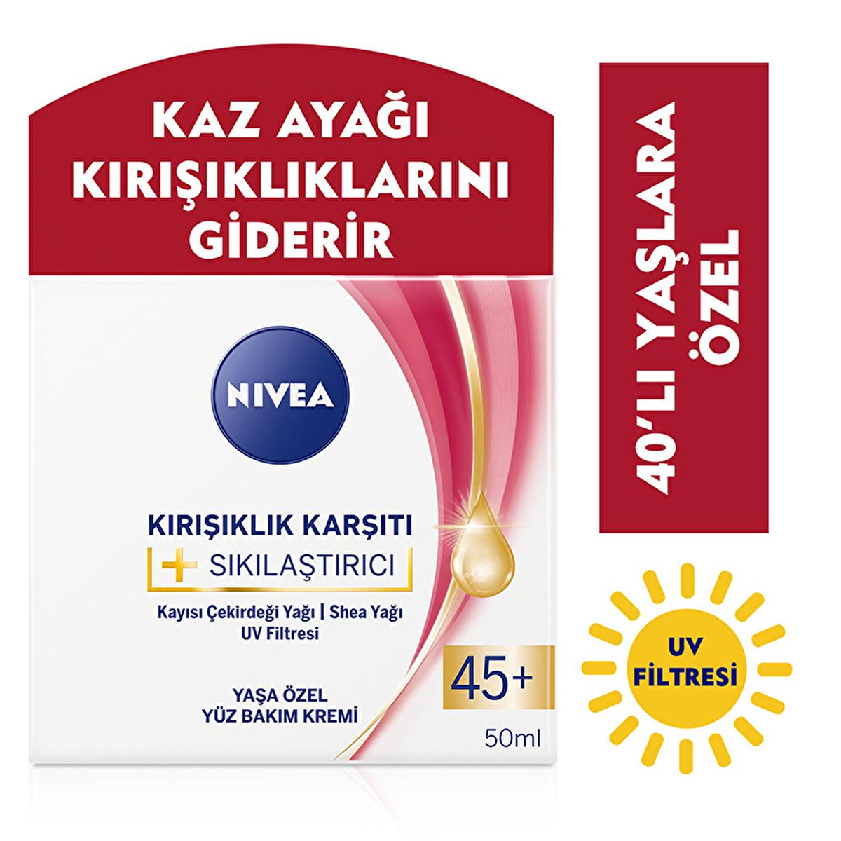 Nivea Anti-Wrinkle Face Cream for Mature Skin - Firming, UV Protection, 1.69 fl ozMoisturizerTorqelo.com