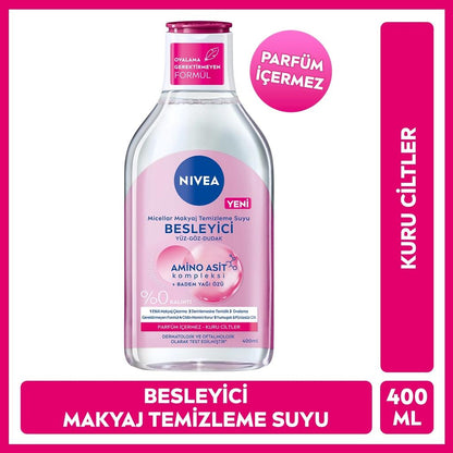 Nivea Micellar Nourishing Makeup Remover Water 400 mlSkincareTorqelo.com