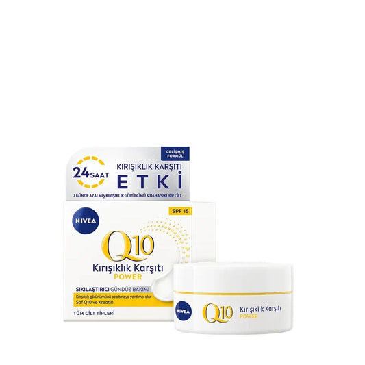 Nivea Q10 Anti-Wrinkle Day Cream SPF 15 50ml by Beauty Care Bag