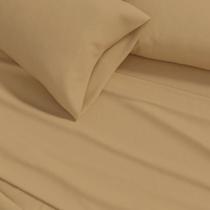 Cotton Solid Flannel Sheet - Nordic Collection by Great Bay Home