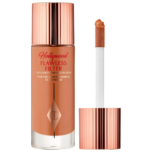 Hollywood Flawless Filter: The Ultimate Complexion Booster & Liquid Highlighter for Radiant, Filtered Skin - Cruelty-Free Makeup by Beauty Care Bag