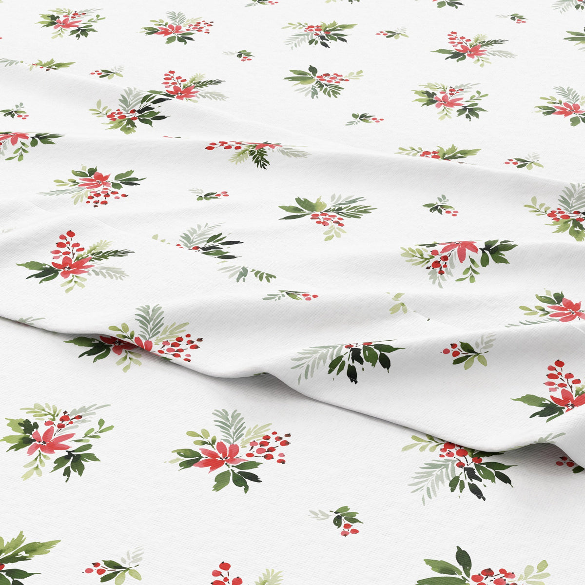 Turkish Cotton Flannel Sheet Set - Elevated Holiday Collection by Great Bay Home