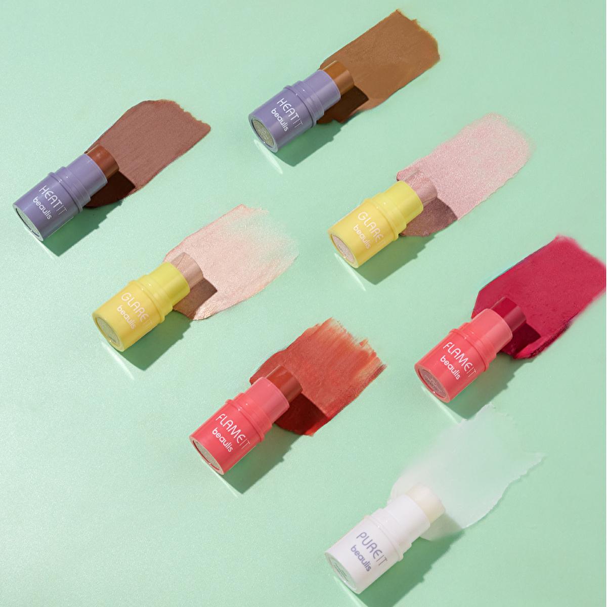 Beaulis Glare It mini stick highlighter in Pink Dust and Fairy Dust