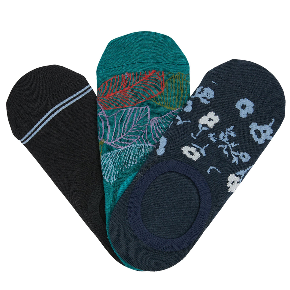 No-Show Sock 3-Pack - 10[ SMALL ]No Show SocksTorqelo.com