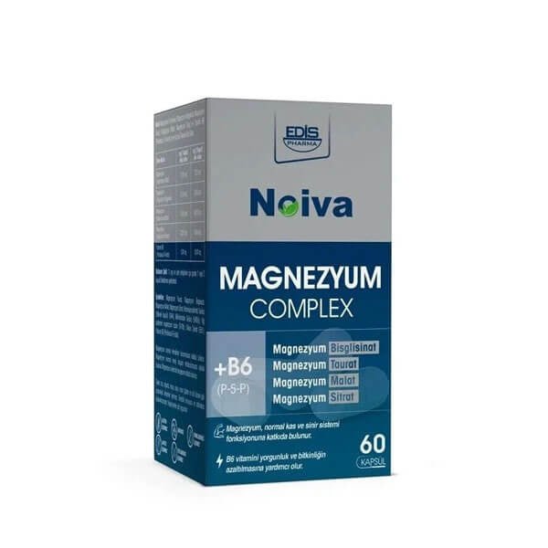 Noiva Magnesium Complex Daily Supplement 60 CapsulesSupplementsTorqelo.com
