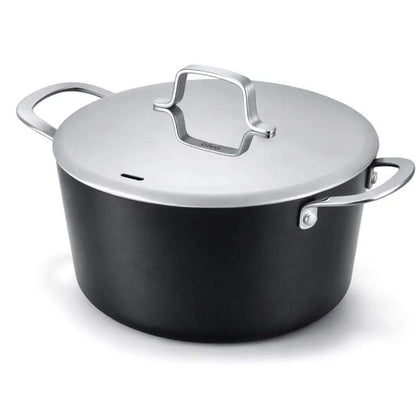 Ceramic Nonstick Stock Pot with Lid, 4.5-Qt by Alva Cookware