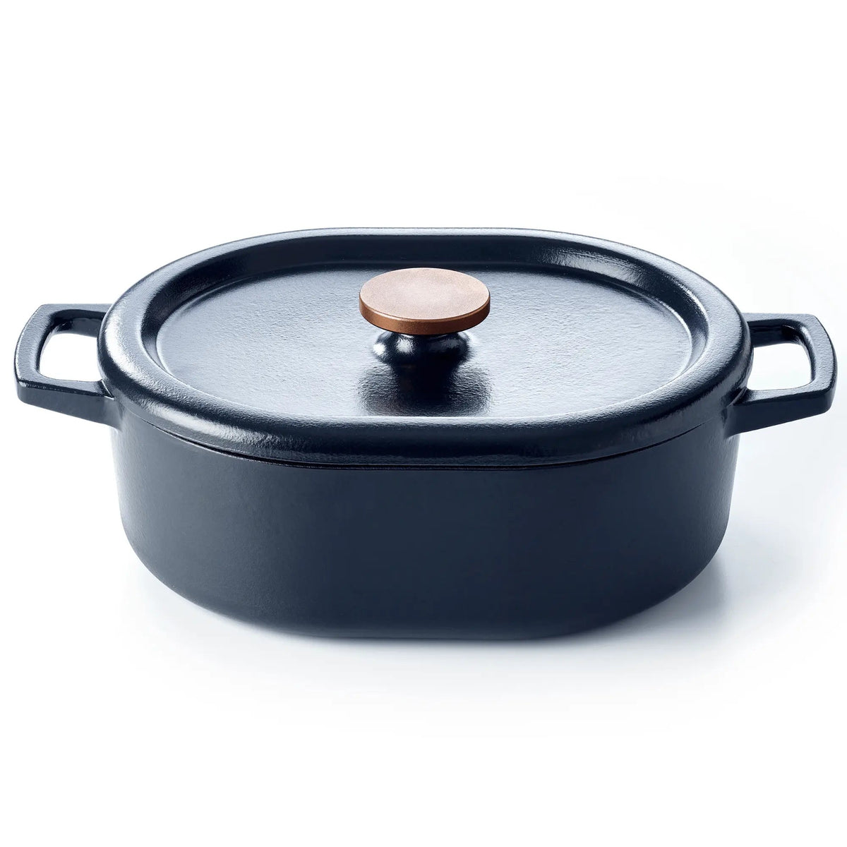 Enameled Cast Iron Oval Dutch Oven, 6-Qt by Alva Cookware