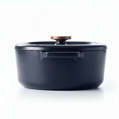 Enameled Cast Iron Oval Dutch Oven, 6-Qt by Alva Cookware