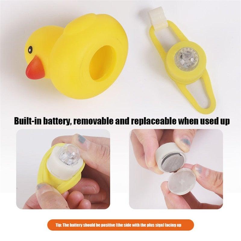 Normal Airscrew Helmet Standing Duck Broken Wind Small Yellow Duck Bike Motor Riding Cycling Lights Bicycle Accessories Rubber Yellow Duck Toy Bike Ornaments Yellow Duck With Proper Helmet Cool DecorationsST90SP310KIPTorqelo.com