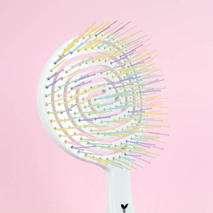 Nascita Pro Hair Brush - GemTips Detangling Brush for Wet & Dry Hair, Anti-Static, Gentle on Scalp by Beauty Care Bag