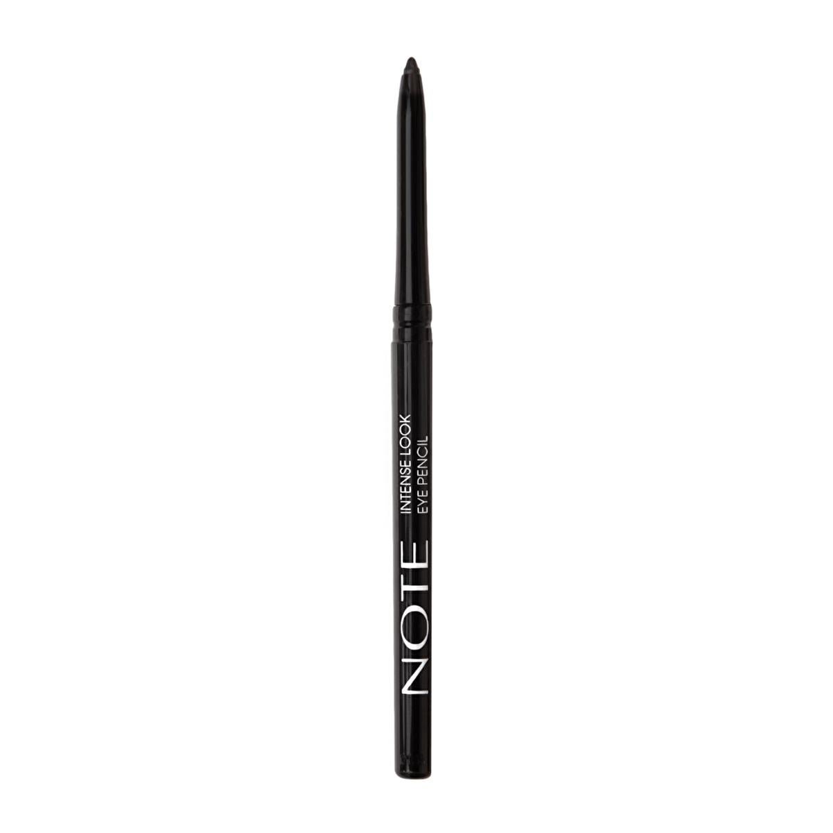 Note Cosmetics Intense Look Eye Pencil - Waterproof, Dermatologically Tested, Black Eyeliner for Sensitive EyesEyelinerTorqelo.com