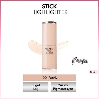 Note Cosmetics Stick Highlighter in Pearly 5.5gMakeupTorqelo.com